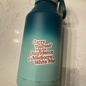 Gradient Blue Water Bottle
